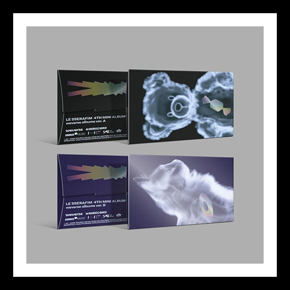 Amazon.com: (Weverse Album) LE SSERAFIM [CRAZY] 4th Mini Album (A